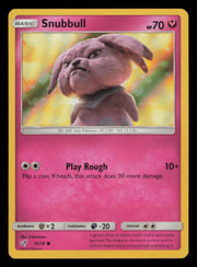 Snubbull 15/18 Common Detective Pikachu Pokemon