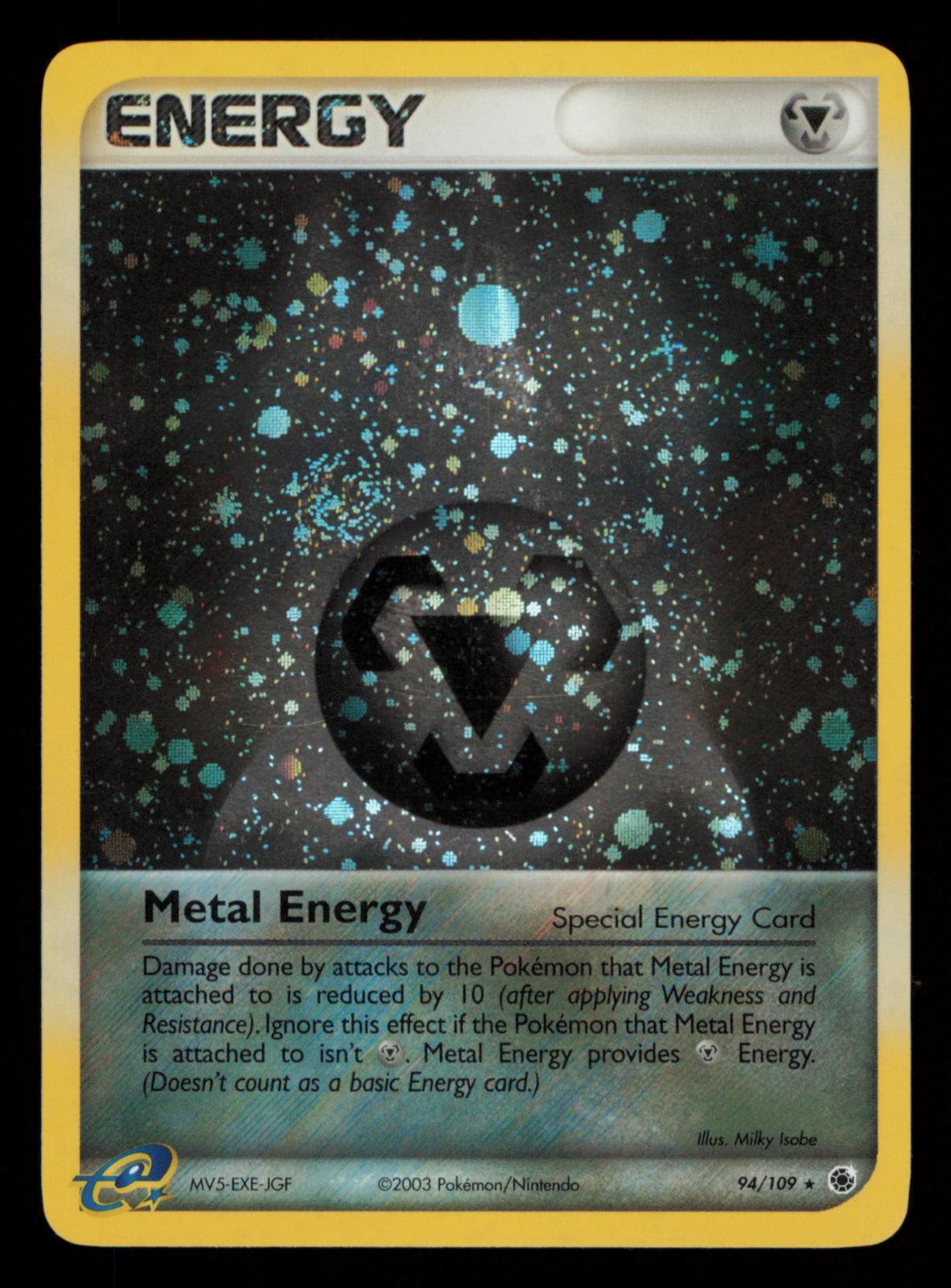Metal Energy (Special) 94/109 Holo Promo League & Championship Cards Pokemon