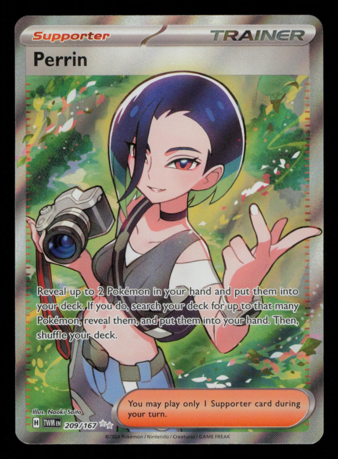 Perrin 209/167 Ultra Rare Twilight Masquerade Pokemon