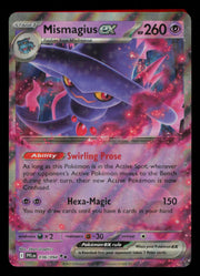 Mismagius ex 036/094 Double Rare Phantasmal Flames Pokemon