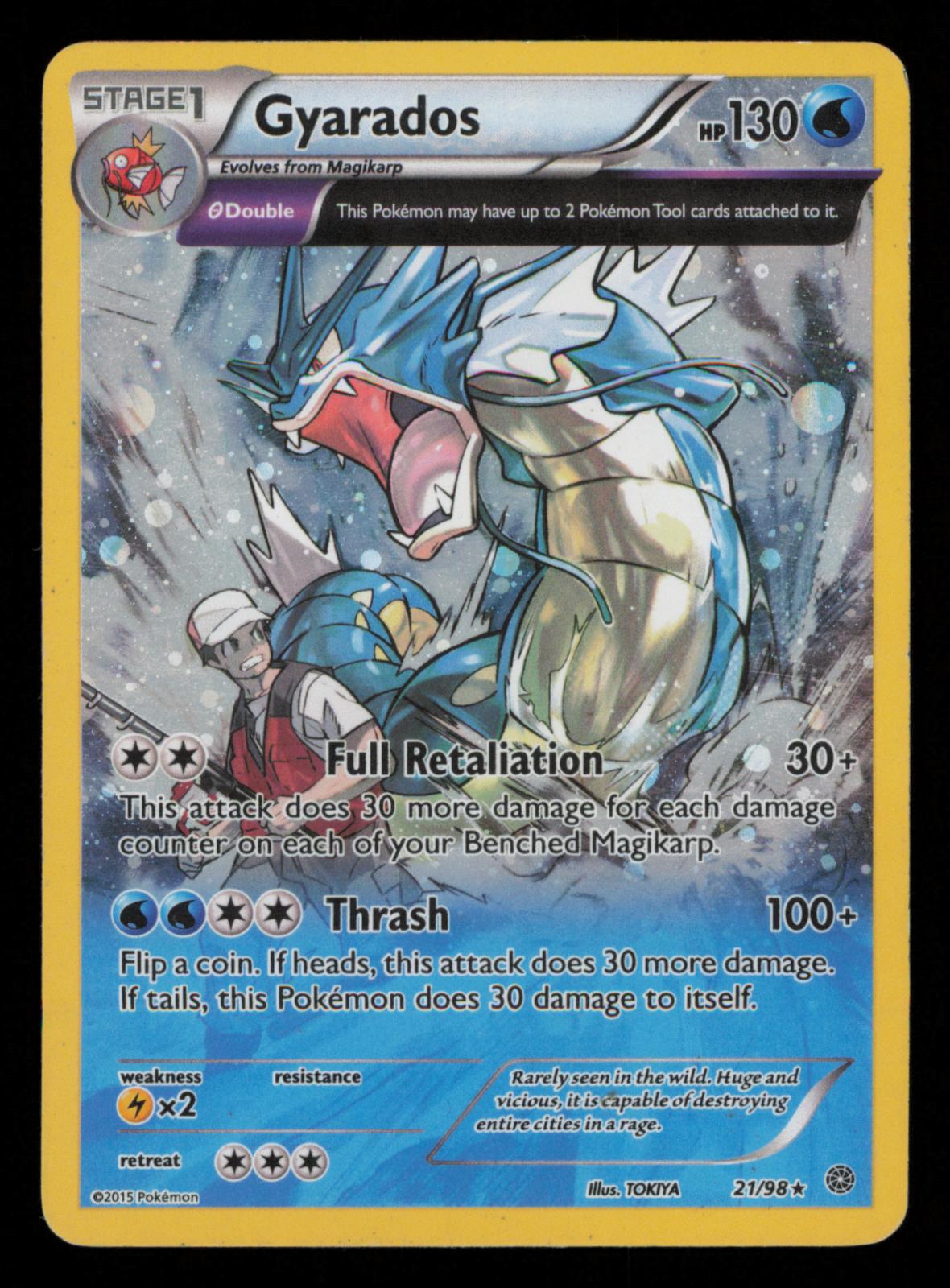 Gyarados 021/098 Holo Holo Rare Miscellaneous Cards & Products Pokemon