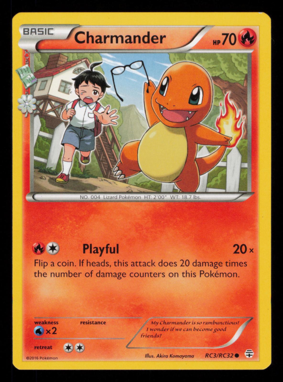 Charmander RC3/RC32 Common Generations Pokemon