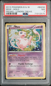 Mew Holo BW98/113 Legendary Treasures Promo Pokemon10 PSA 7