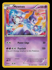 Mewtwo 53/113 Holo Rare Legendary Treasures Pokemon