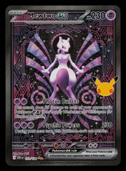 Mewtwo ex 151/128 Holo Special Illustration Rare ME: 30th Celebration