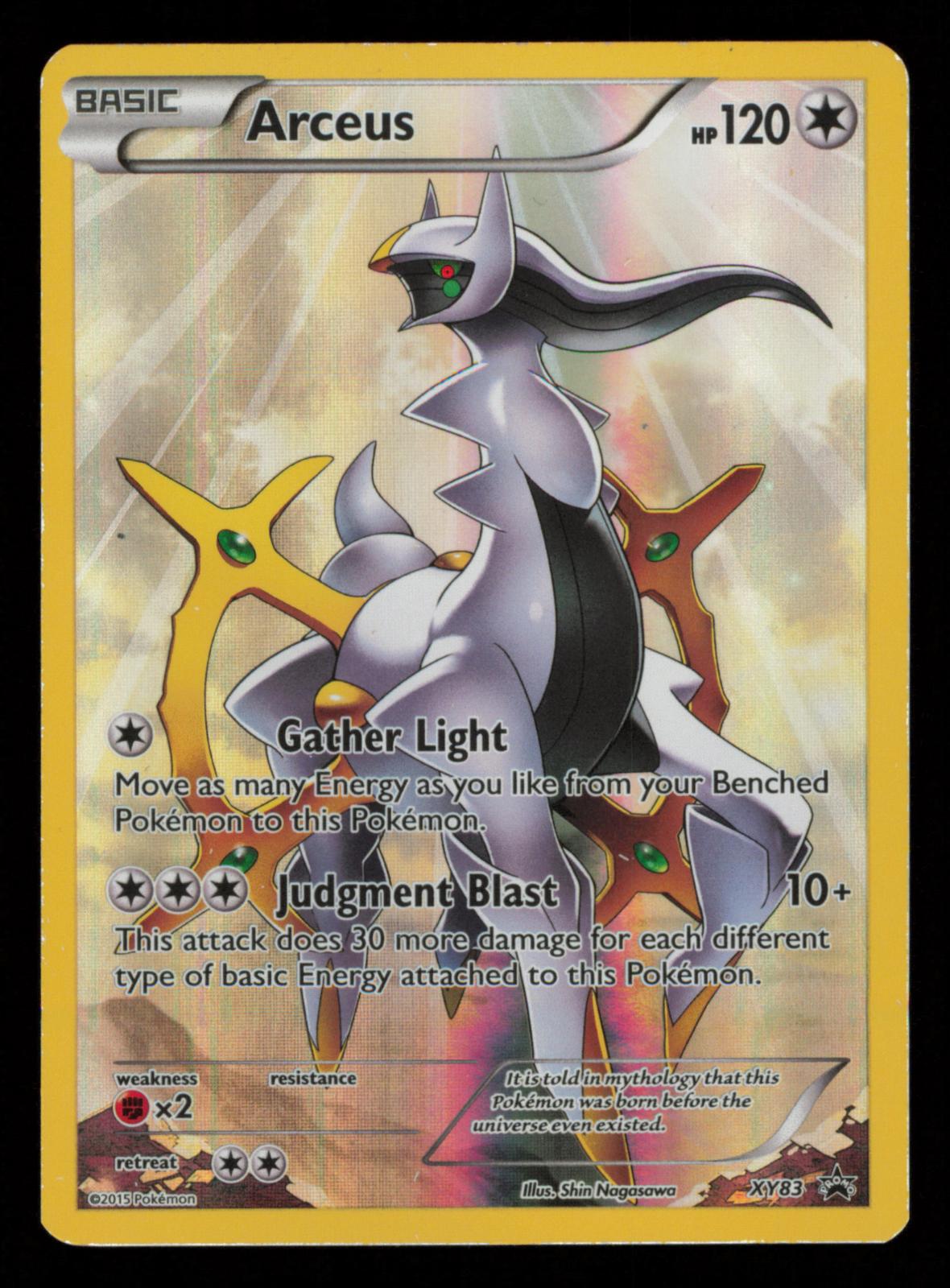 Arceus XY83 Holo Promo XY Promo Pokemon