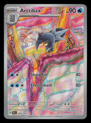 Arctibax 209/193 Illustration Rare Paldea Evolved Pokemon