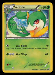Servine RC2/RC25 Holo Common Legendary Treasures: Radiant Collection Pokemon