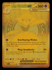 Mega Gardevoir ex 187/132 Mega Hyper Rare Mega Evolution Pokemon