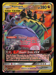 Naganadel & Guzzlord GX 158/236 Holo GX Rare Cosmic Eclipse Pokemon