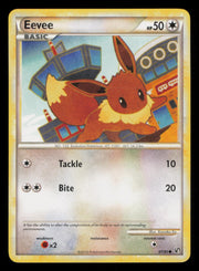 Eevee 47/90 Common HGSS Undaunted Pokemon
