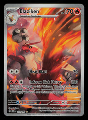 Blaziken 192/182 Illustration Rare Destined Rivals Pokemon Holo