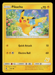 Pikachu 19/68 Common Hidden Fates Pokemon