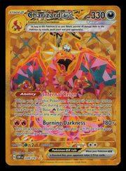 Charizard ex 228/197 Hyper Rare Obsidian Flames Pokemon