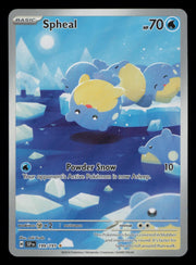 Spheal 199/191 Illustration Rare Surging Sparks Pokemon