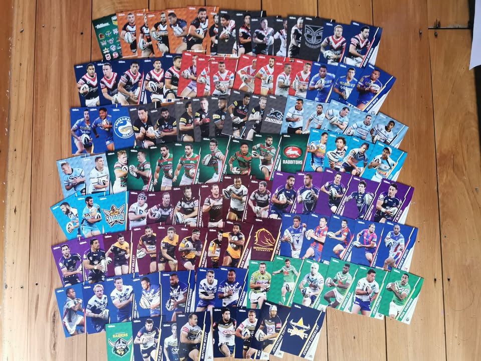 NRL 2015 Traders Team Set Card Lot – Large Bundle of Player Cards
