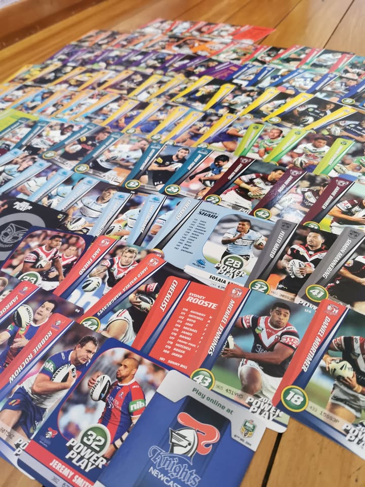 NRL Power Play 2014 Card Lot – Large Bundle of Team and Player Cards