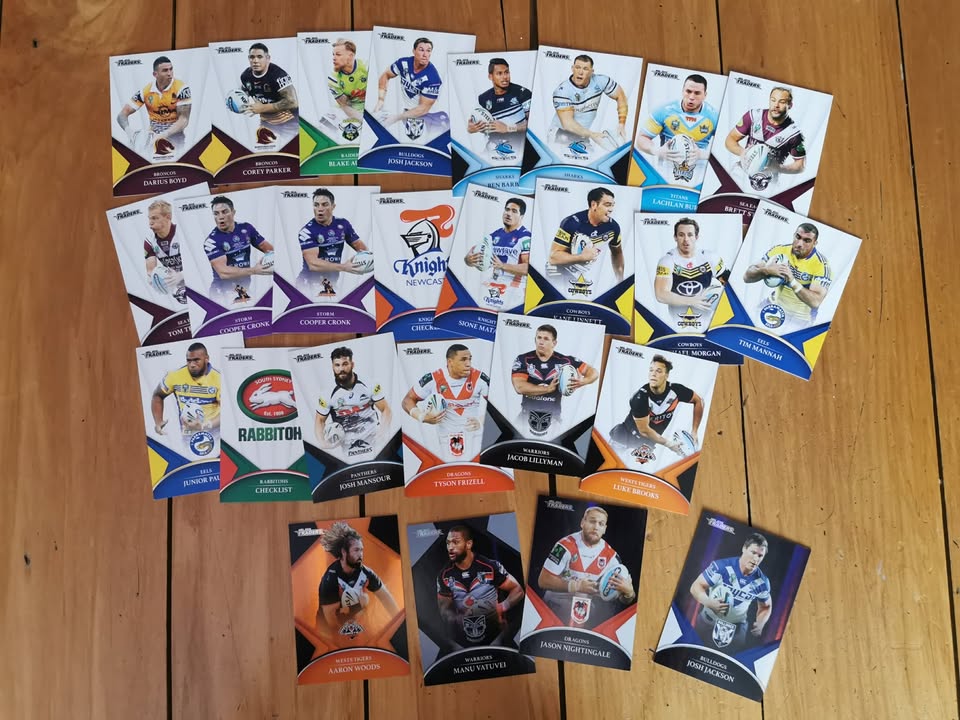 NRL Traders 2016 Card Lot – Player Cards + Reverse Special Cards