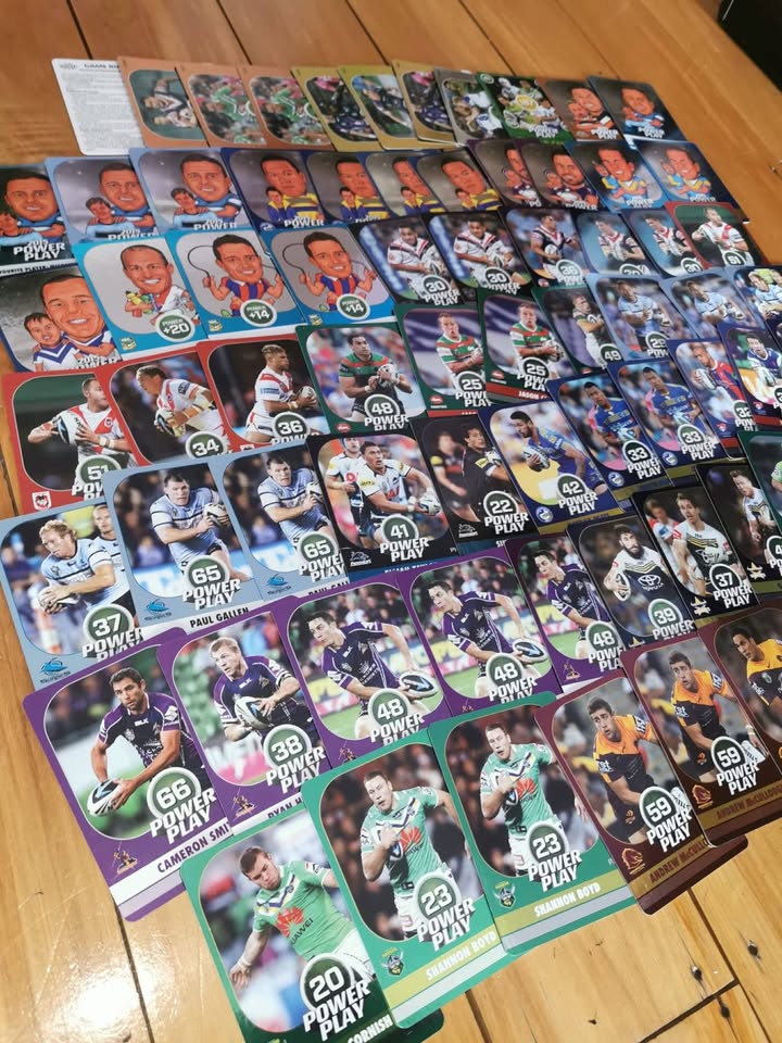 NRL Power Play 2015 Reverse Card Lot – Large Bundle