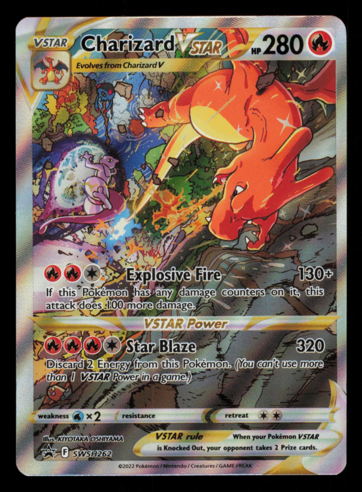 Charizard VSTAR SWSH262 Holo Promo Sword & Shield Promo Pokemon