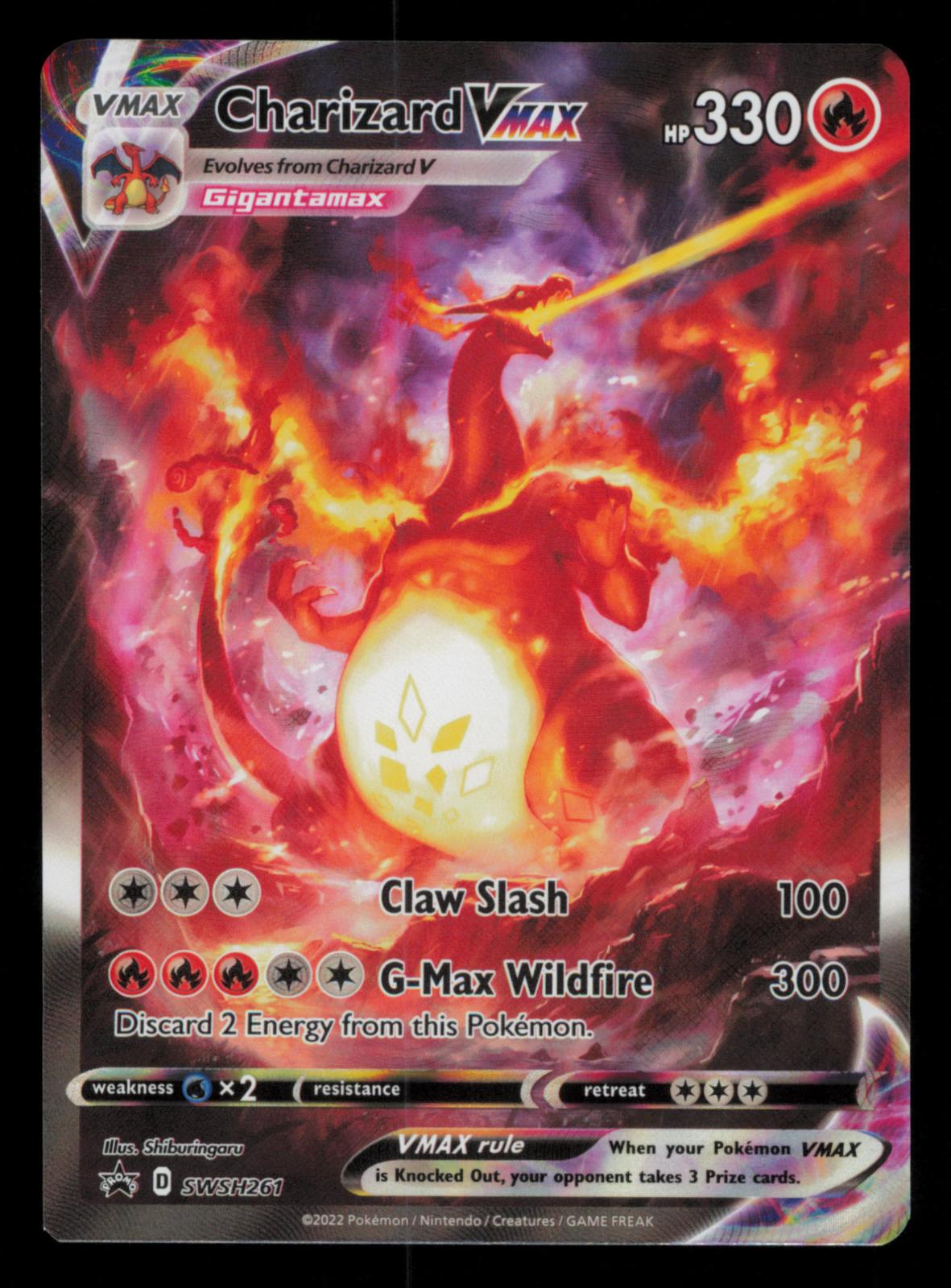 Charizard VMAX SWSH261 Holo Promo Sword & Shield Promo Pokemon
