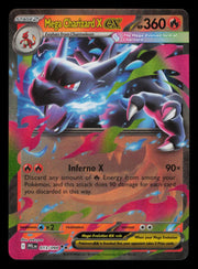 Mega Charizard X ex 013/094 Double Rare Phantasmal Flames Pokemon