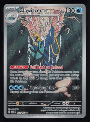 Clawitzer 141/132 Illustration Rare Mega Evolution Pokemon