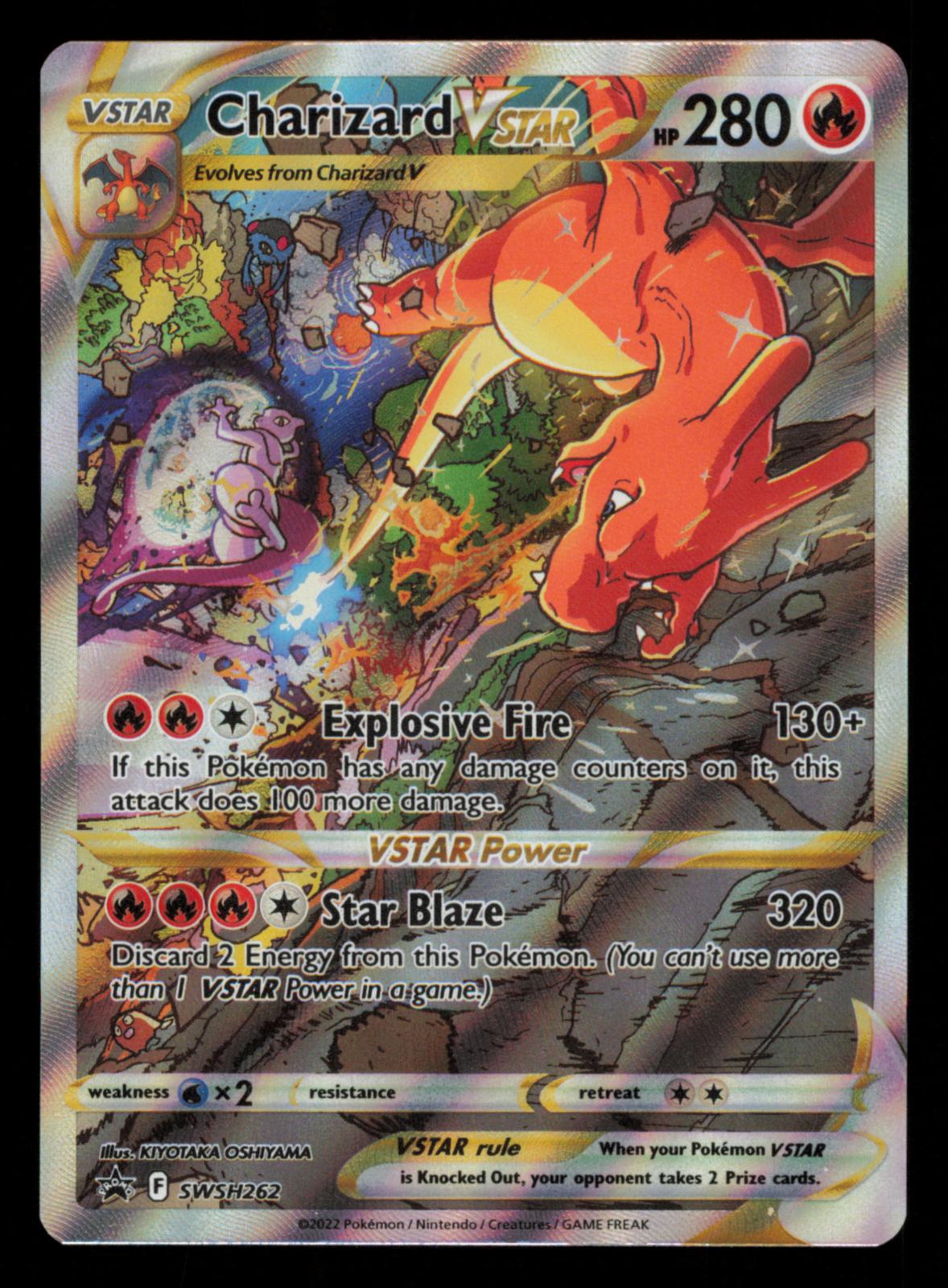 Charizard VSTAR SWSH262 Holo Promo Sword & Shield Promo Pokemon