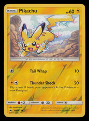 Pikachu 40/147 Common Burning Shadows Pokemon