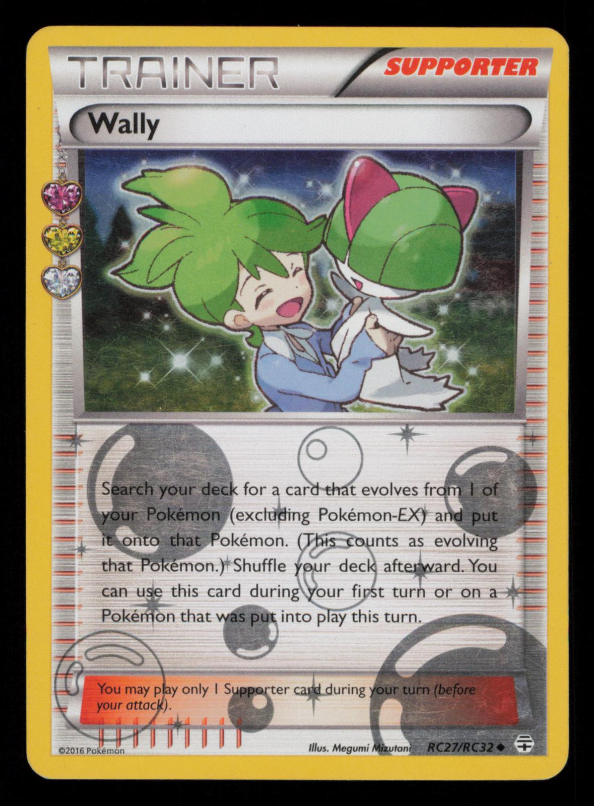 Wally RC27/RC32 Uncommon Generations Pokemon