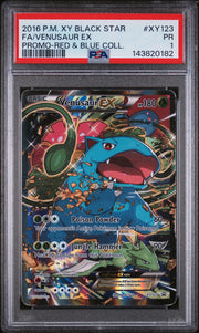 Venusaur EX Xy123 Red & Blue Collection Black Star Promo Pokemon PSA 1