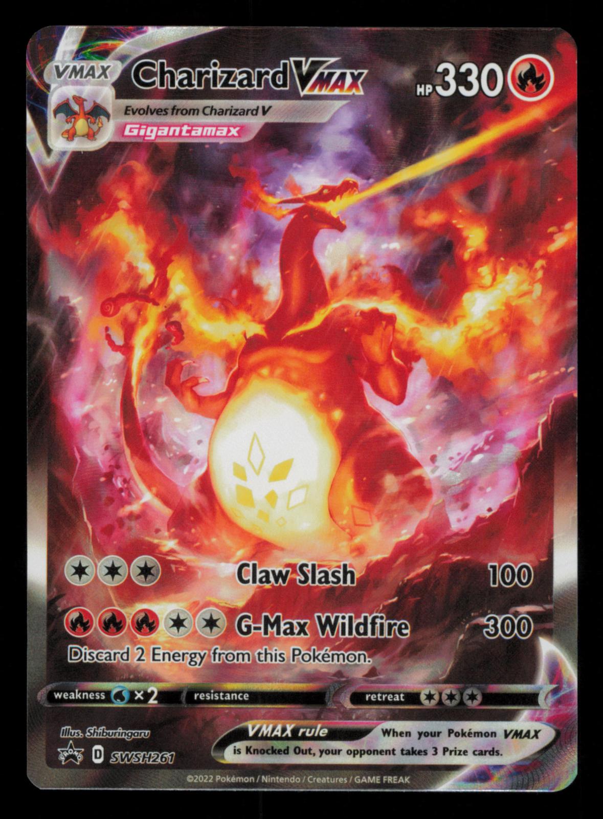 Charizard VMAX SWSH261 Holo Promo Sword & Shield Promo Pokemon