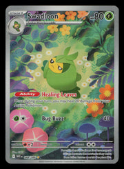 Swadloon 088/086 Illustration Rare White Flare Pokemon