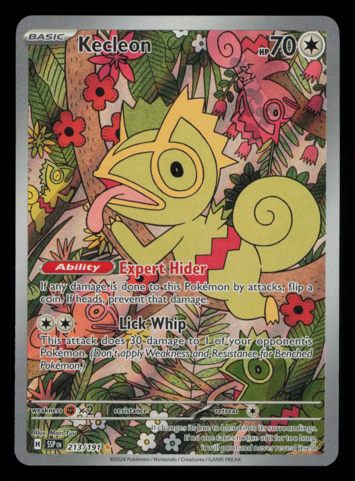 Kecleon 213/191 Illustration Rare Surging Sparks Pokemon