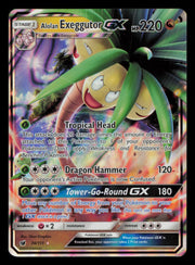 Alolan Exeggutor GX 74/111 Holo GX Rare Crimson Invasion Pokemon