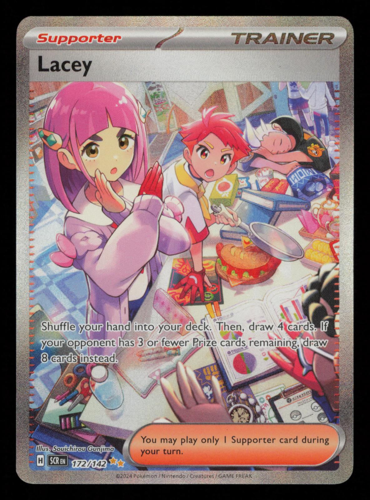 Lacey 172/142 Special Illustration Rare Stellar Crown Pokemon