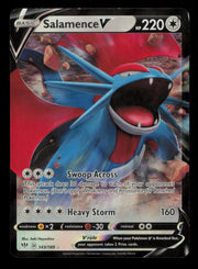 Salamence V 143/189 Holo V Rare Darkness Ablaze Pokemon