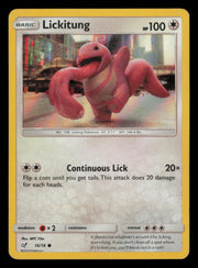 Lickitung 16/18 Common Detective Pikachu Pokemon