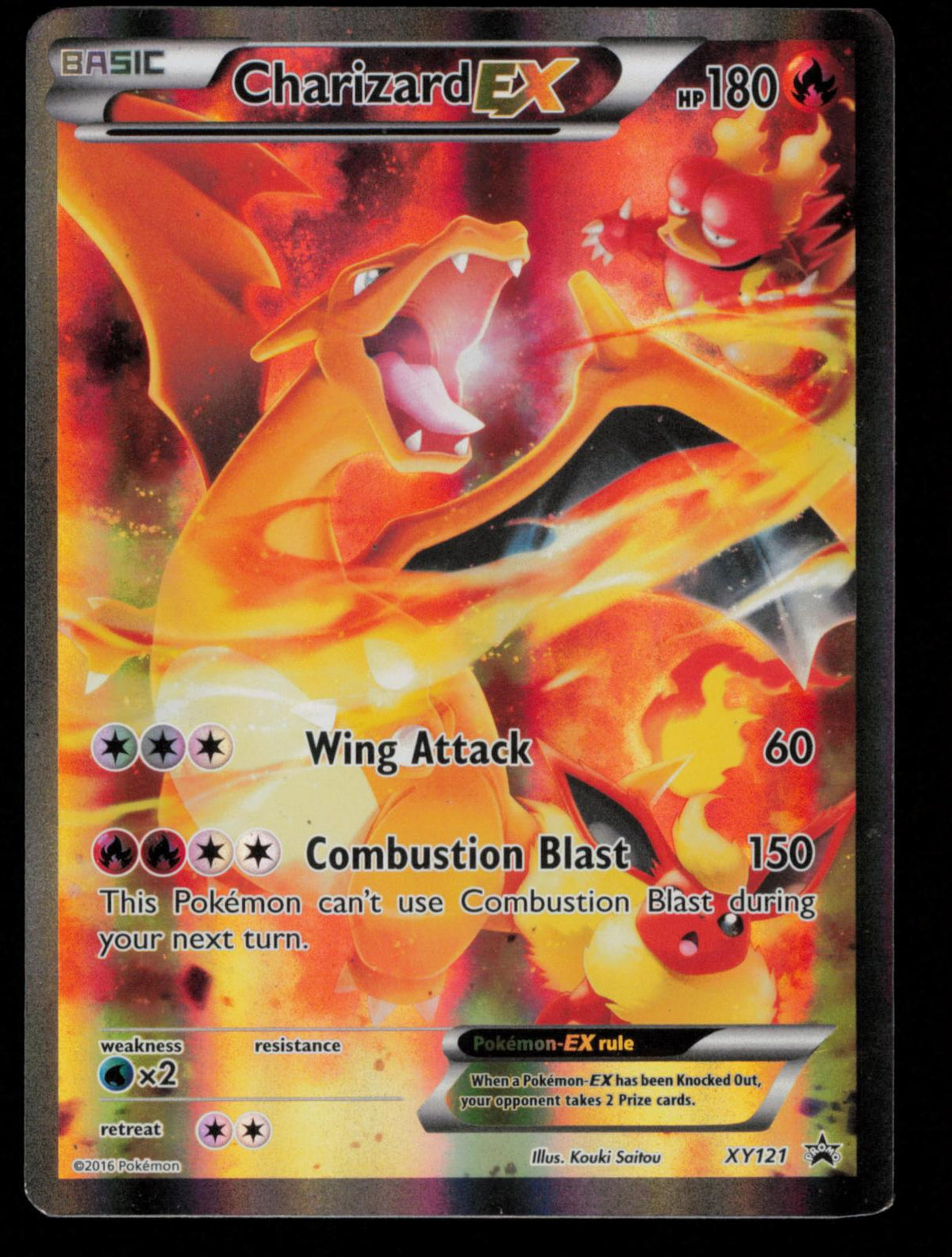 Charizard EX XY121 Holo Promo XY Promo Pokemon