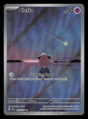 Cleffa 202/197 Illustration Rare Obsidian Flames Pokemon Holo