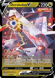 Duraludon V 122/203 Holo V Rare Evolving Skies Pokemon
