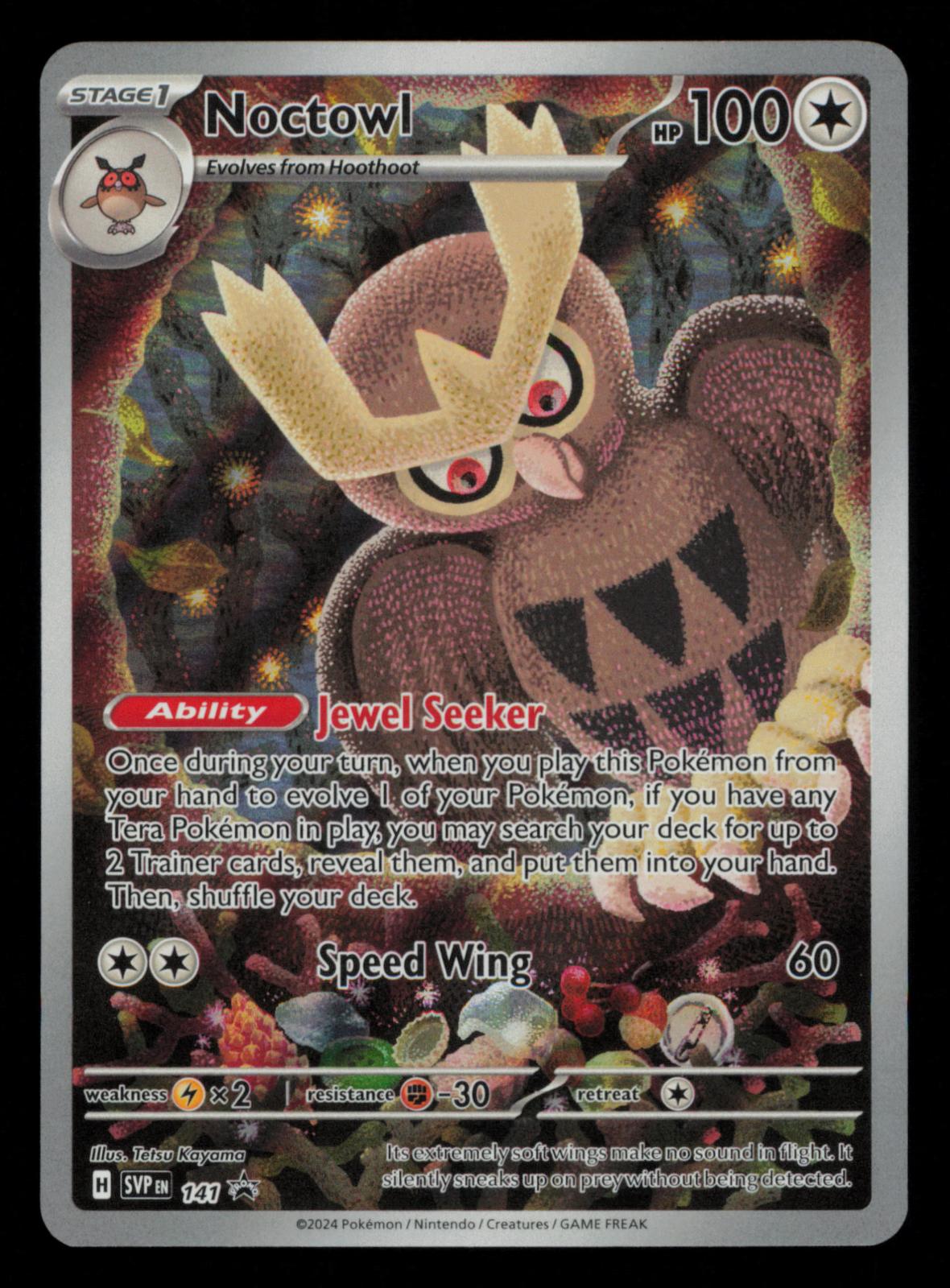 Noctowl 141 Holo Promo Scarlet & Violet Promo Pokemon
