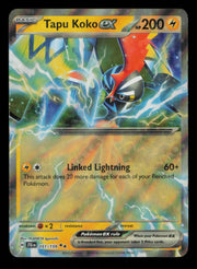 Tapu Koko ex 051/159 Double Rare Journey Together Pokemon