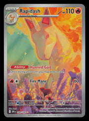 Rapidash 189/182 Illustration Rare Destined Rivals Pokemon