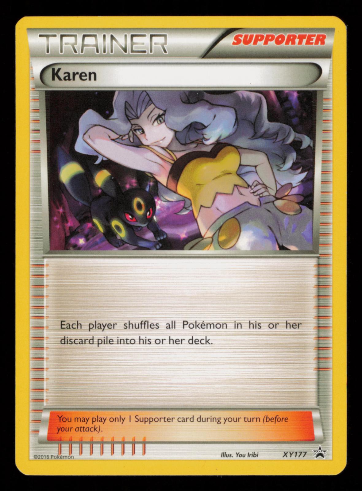 Karen XY177 Promo XY Promo Pokemon