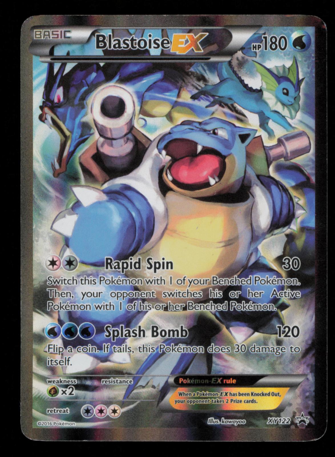 Blastoise EX XY122 Holo Promo XY Promo Pokemon 