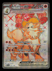 Arcanine ex 224/198 Ultra Rare Scarlet & Violet Pokemon