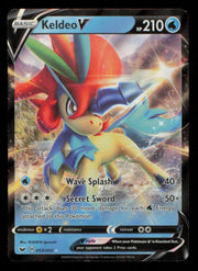 Keldeo V 053/202 Holo V Rare Sword & Shield Pokemon