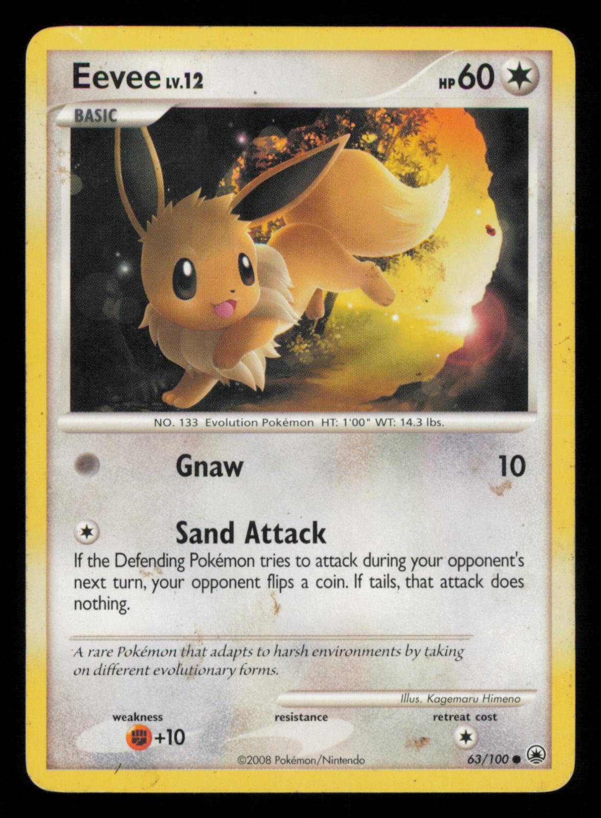 Eevee 63/100 Common Majestic Dawn Pokemon