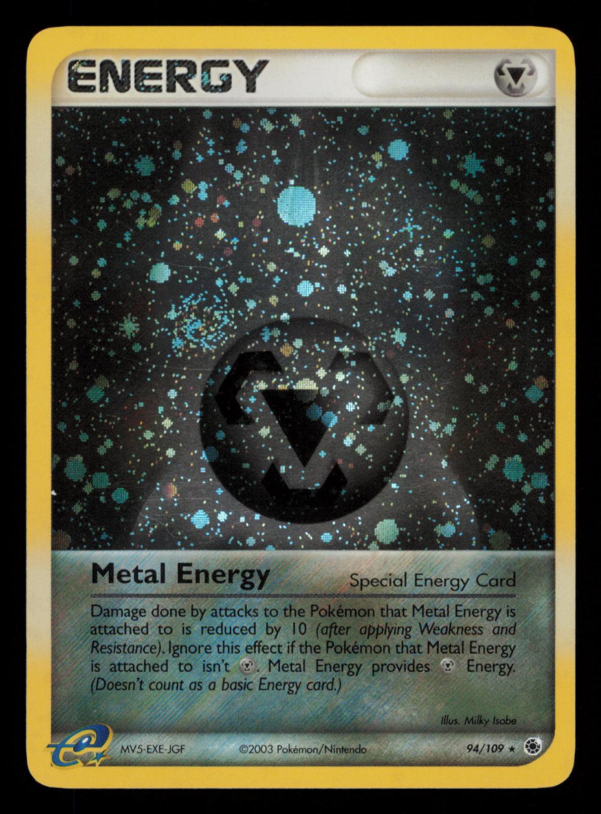 Metal Energy (Special) 94/109 Holo Promo League & Championship Cards Pokemon